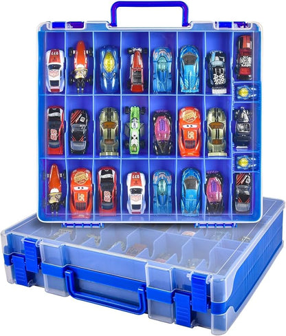 Toy Car Storage Organizer Case Compatible by XUERDON