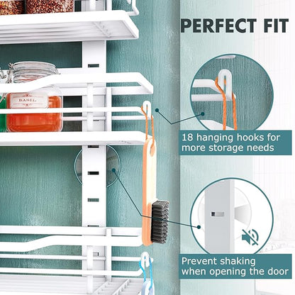Eastherry Over The Door Pantry Organizer，9-Tier Over The Door Organizer - Image 6