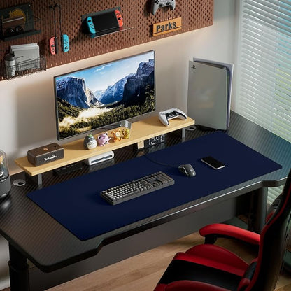 Aothia Leather Desk Pad Protector, Office Desk Mat, Large Mouse Pad, Laptop - Image 7