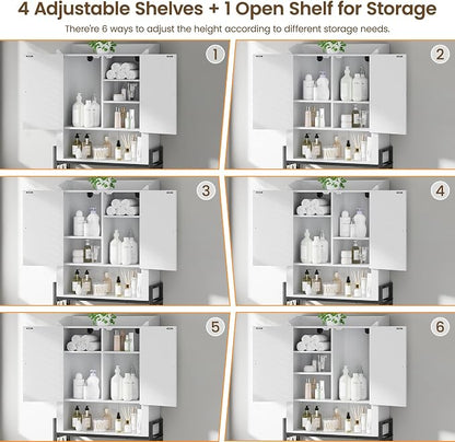 Over The Toilet Storage Cabinet, Over Toilet Organizer - Image 4
