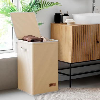 Simple Houseware Foldable Laundry Hamper Basket - Image 7