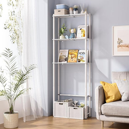 AmazerBath Bamboo Over The Toilet Storage Shelf, 3-Tier Bathroom Over Toilet - Image 6