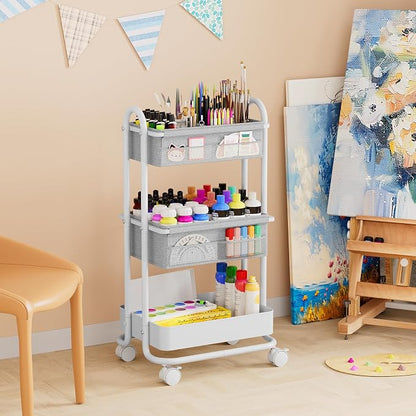 Modanais Baby Diaper Caddy Organizer Cart - Image 7