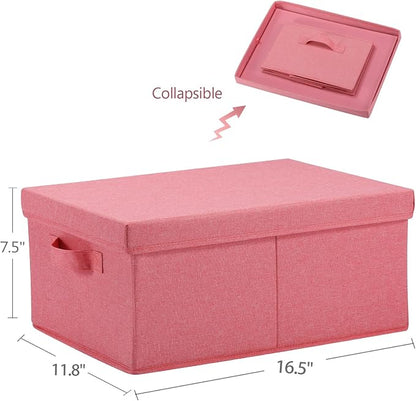 HOONEX Linen Foldable Storage Bins - Image 6