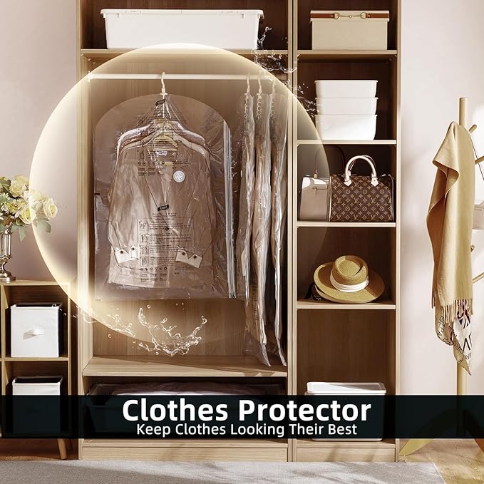 TAILI Hanging Vacuum Storage Bags Space Saver Bags, Vacuum Sealer Bags - Image 5