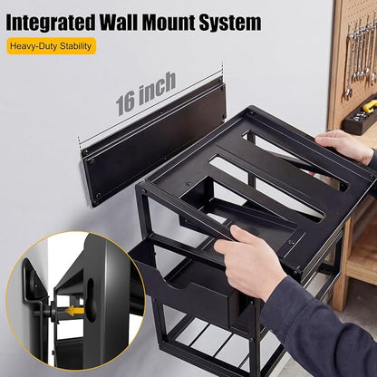 Heavy Duty Metal Circular Saw Holder Wall Mount - Image 8
