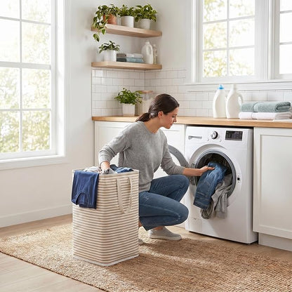 efluky Slim Laundry Basket, Narrow Laundry Hamper - Image 6