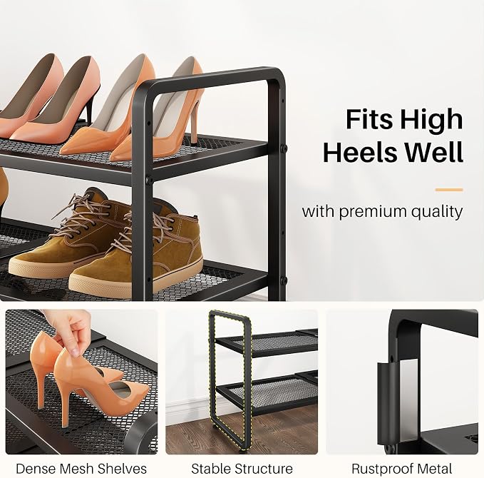 SNTD Shoe Rack - Expandable Shoe Organizer - Image 5