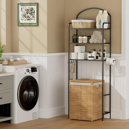 3 Tier Over The Toilet Storage Rack, Bathroom Organizer | Toilet Storage - Image 8