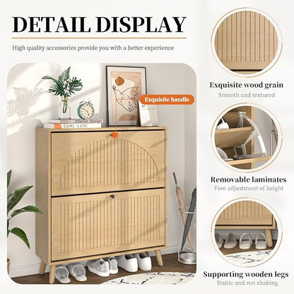 Fsbecl Shoe Storage Cabinet for Entryway - Image 4