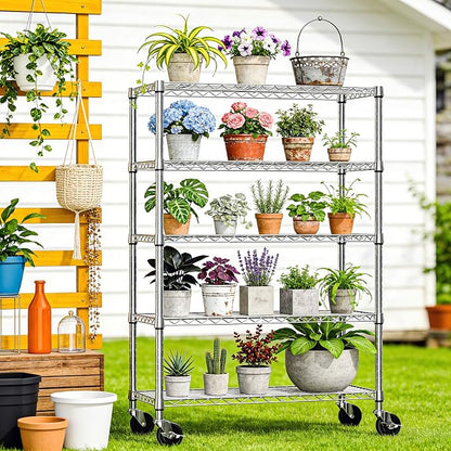 IZEUK 5-Tier Storage Shelving Unit - Image 2