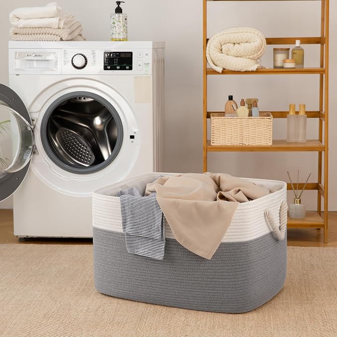 95L Extra Large Blanket Basket - Image 7