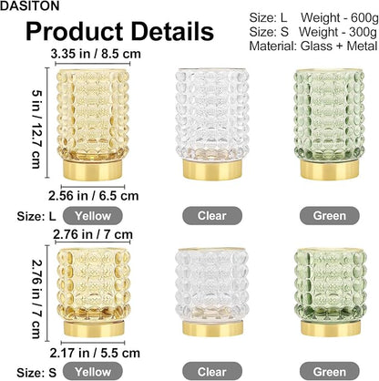 DASITON Makeup Brush Holder Organizer, Crystal Cosmetic Make Up Brush Holder - Image 7