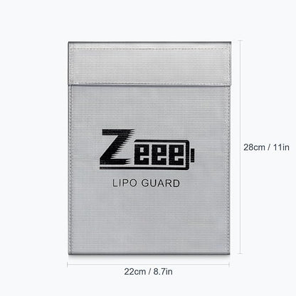 Zeee Fireproof Lipo Battery Bag Explosion-Proof Charging & Storage Organizer to - Image 2