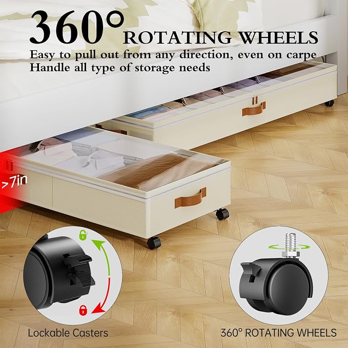 Yecaye 85 L Under Bed Storage - Image 4