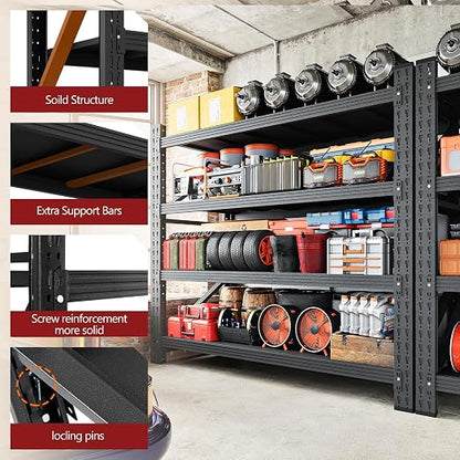 3000LBS Storage Shelves, Shelving Units Industrial Shelving - Image 6