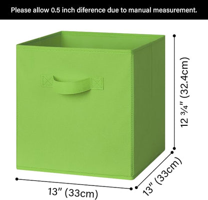 GRANNY SAYS 13 Inch Cube Storage Bins, Colorful Cube Storage Organizer - Image 6