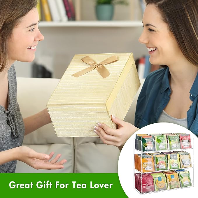 BEYGORM Acrylic Tea Bag Organizer - Image 6