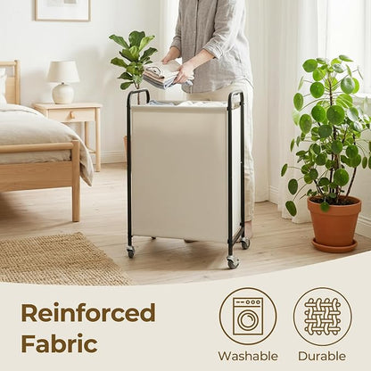GRANNY SAYS 80L Laundry Hamper, Slim Laundry Basket - Image 4