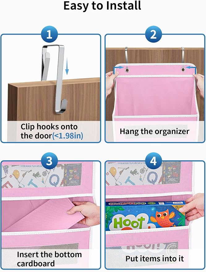 JARLINK Over the Door Organizer - Image 7