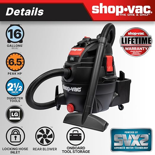 Shop-Vac 5801611 Wet Dry Vac - Image 2