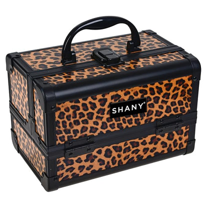 SHANY Chic Makeup Train Case Cosmetic Box Portable Makeup Case Cosmetics Beauty - Image 4