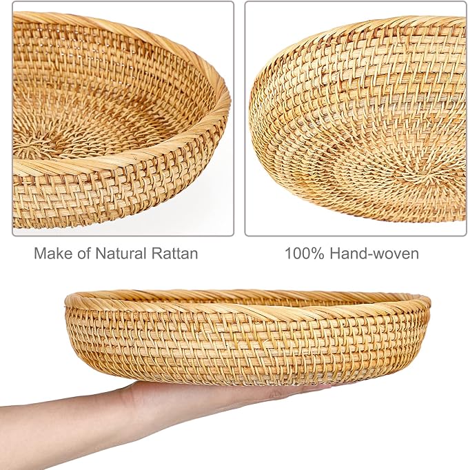 Hipiwe 9.9" Round Key Basket Bowl - Image 4