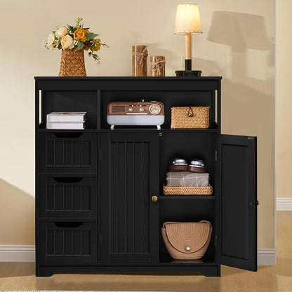 Yaheetech Small Bathroom Storage Cabinet - Image 4