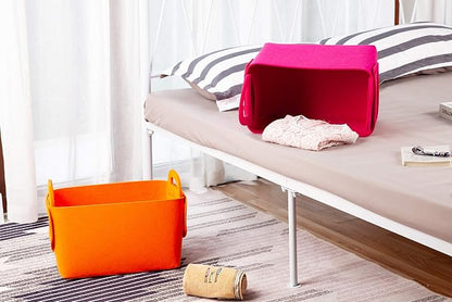 Minoisome Storage Basket Felt Storage Bin Collapsible& Convenient Box Organizer - Image 5