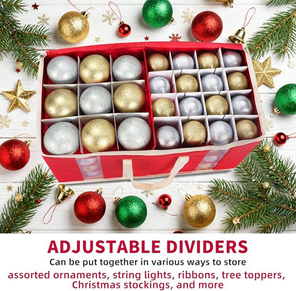 DIMESHY Large Christmas Ornament Storage Box - Image 5