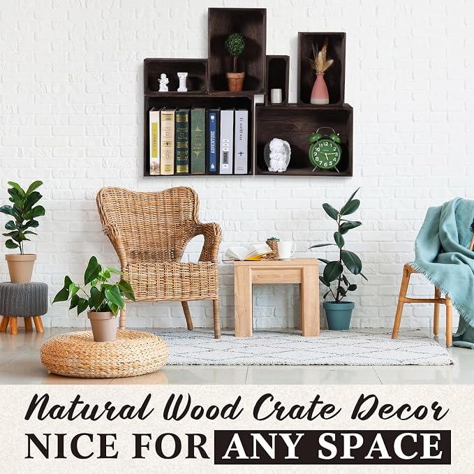 AceOrbit Set of 6 Wood Crates - Image 6