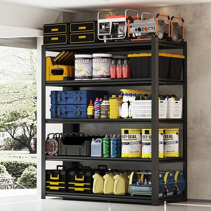 48.2" W Garage Shelving 3000LBS Storage Shelf Heavy Duty Garage Storage Shelves - Image 2