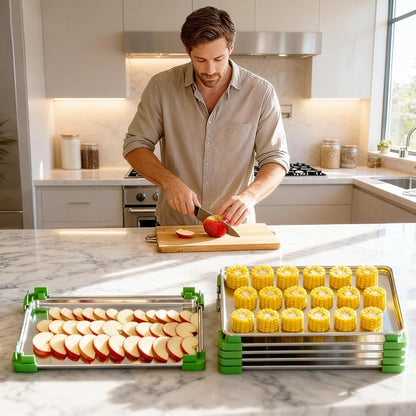 16 Pcs Original Tray Stackers for Harvest Right Freeze Dryer Trays, Stacks 5 - Image 2