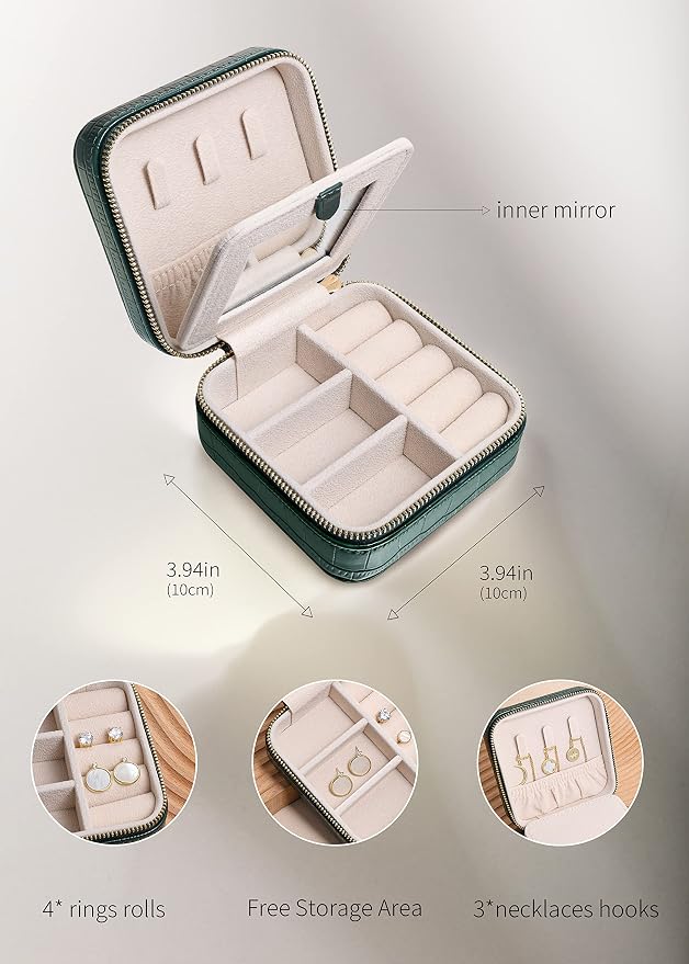 S.Leaf Travel Jewelry Organizer Boxes - Image 4