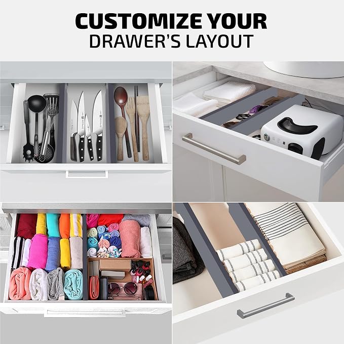 Bambüsi 4 Pack Drawer Dividers - Image 7