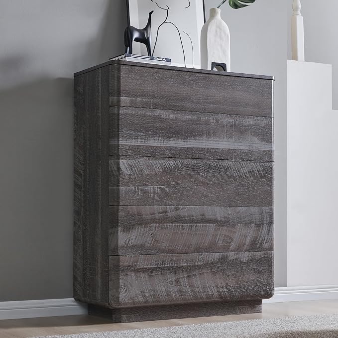 ACCOHOHO Modern 5 Drawer Dresser by ACCOHOHO