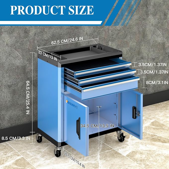LARBANKE Rolling Tool Chest - Image 3