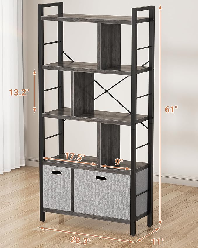 Armocity Bookshelf with Drawers - Image 3