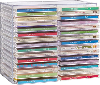 STORi Stackable Clear Plastic CD Organizer - Image 9