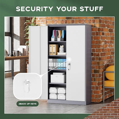 Greenvelly Metal Storage Cabinet - Image 7