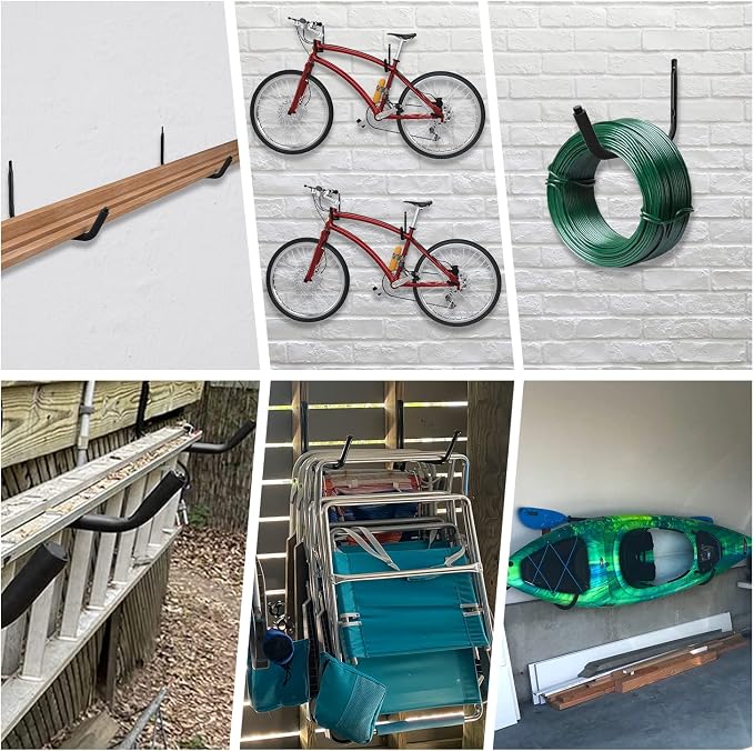 UNITEDPOWER Kayak Storage Racks, Garage Hangers, Wall Hooks - Image 3