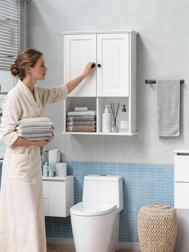 HAIOOU Bathroom Wall Cabinet - Image 2