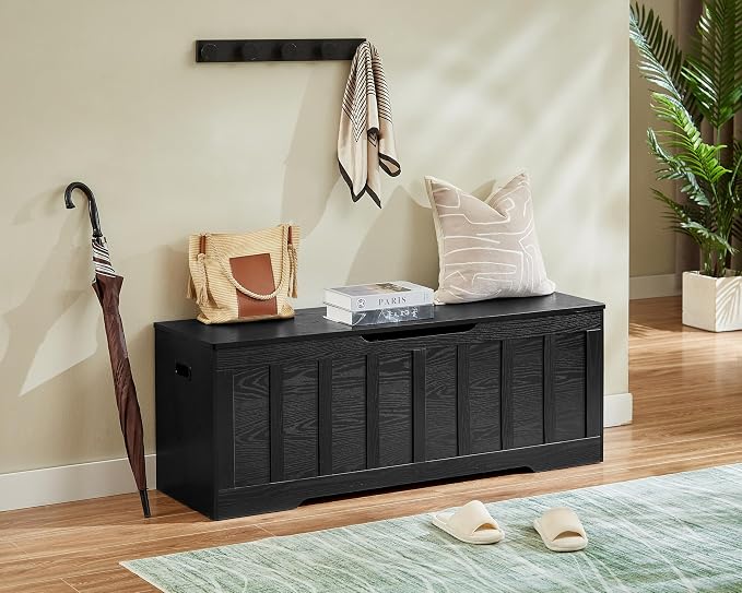 VANKILEY 51.2" Storage Chest Extra Large, Wooden Storage Bench, - Image 6