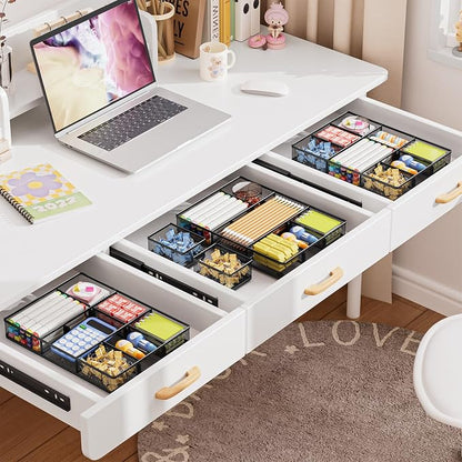 Marbrasse 3 Pack Desk Drawer Organizers - Image 4