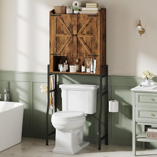 Over The Toilet Storage Cabinet, Over Toilet Organizer by MEMOBARCO