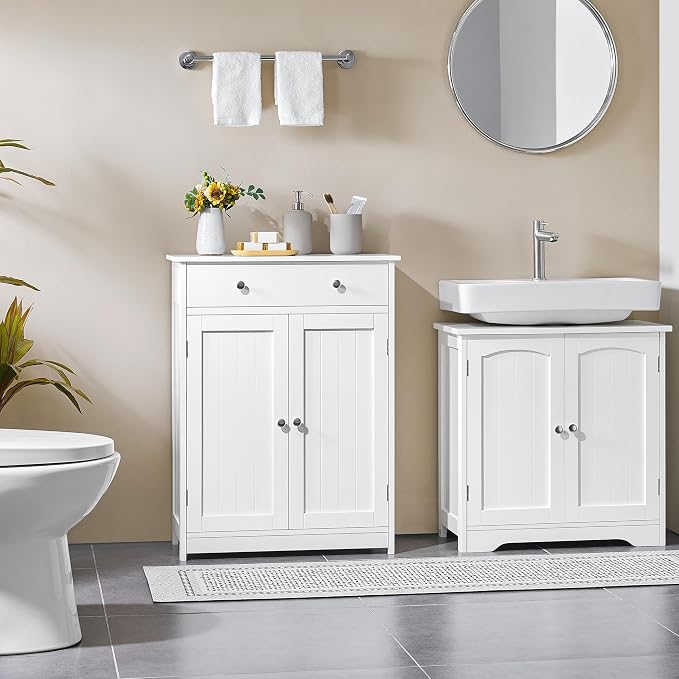 Yaheetech Small Bathroom Storage Cabinet - Image 2