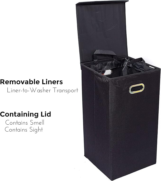 BIRDROCK HOME Single Laundry Hamper - Image 8