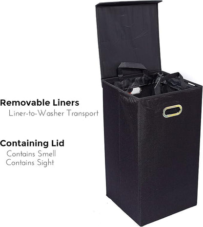 BIRDROCK HOME Single Laundry Hamper - Image 8