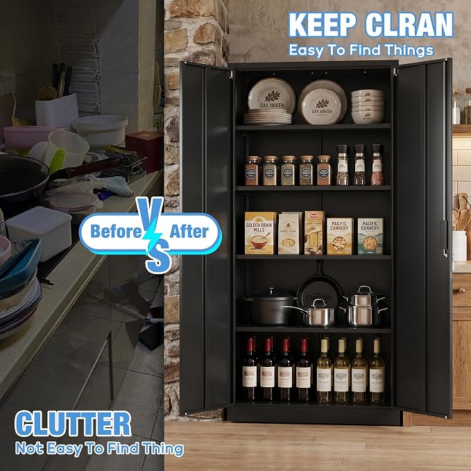 SUXXAN Metal Storage Cabinet - Image 3