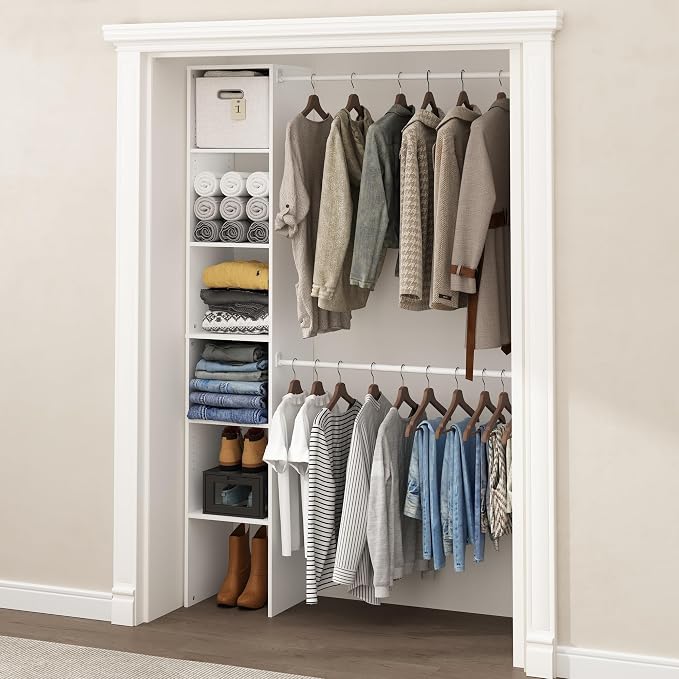 Furinno FANO Closet Organizers and Storage, 5-Tier Closet Storage Organizer - Image 2